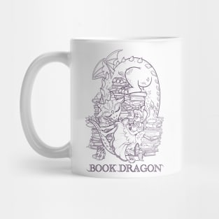 Book Dragon Mug